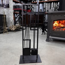 Кований набір для каміну LOFT №6 чорний